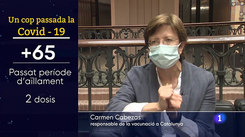 Una persona de més de 65 anys que ha passat la covid s'ha de vacunar?