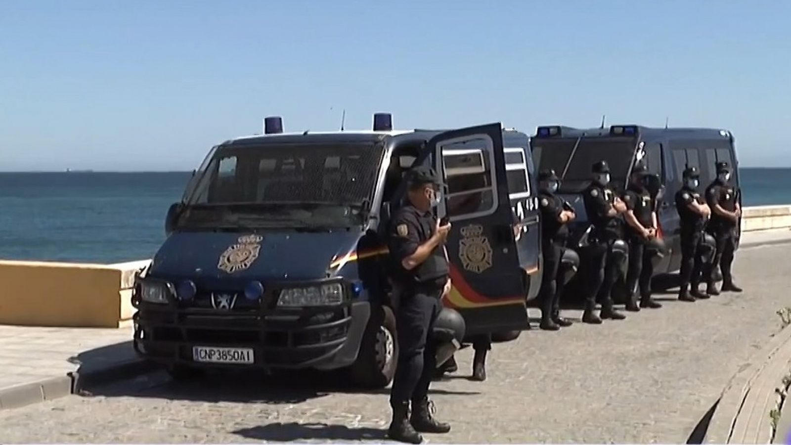 Disturbios y escalada de violencia en La Línea tras la muerte de dos personas