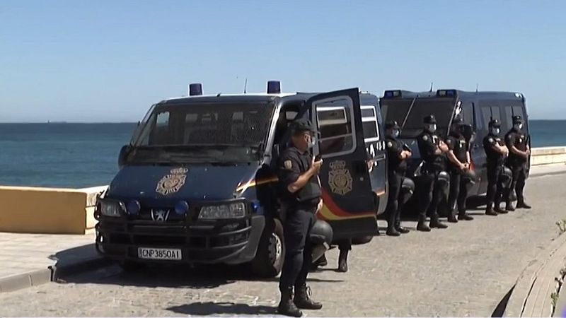 Disturbios y escalada de violencia en La Línea tras la muerte de dos personas 