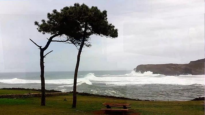 Precipitaciones que podrían ser localmente fuertes y persistentes en el extremo oeste de Galicia