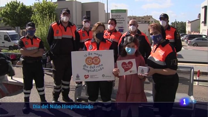 Luces y sirenas rompen hoy la rutina del Materno Infantil de Badajoz