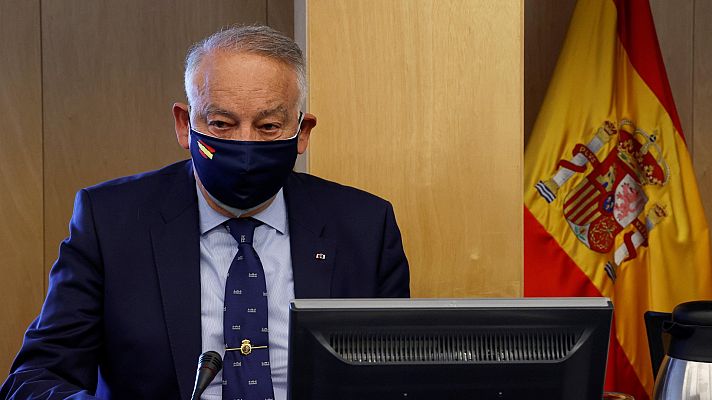 Especiales informativos - El exjefe de Policía Eugenio Pino rechaza responder al Congreso sobre la 'Kitchen': "No voy a contestar ni a un saludo"