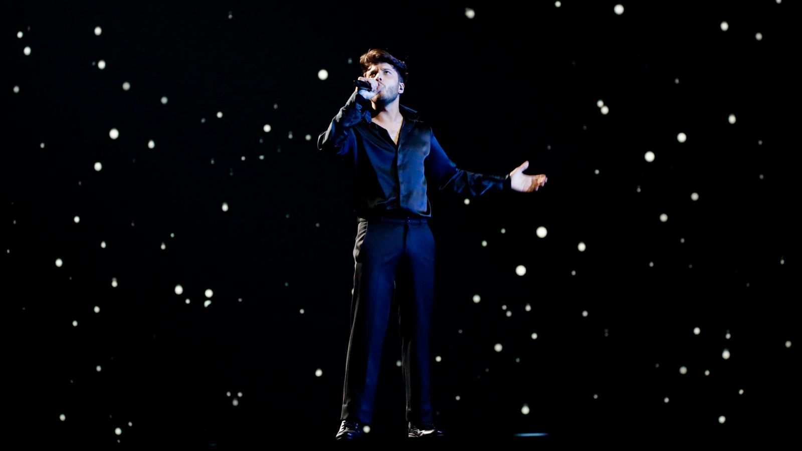 Eurovisión 2021 - Segundo pase de Blas Cantó en su primer ensayo