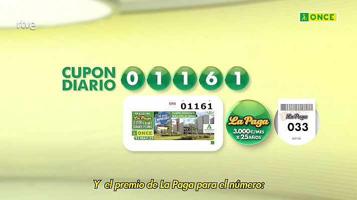 Sorteos ONCE - Sorteo ONCE - 13/05/21