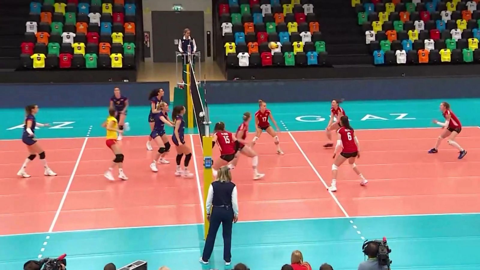 Voleibol - Clasificación Campeonato de Europa femenino 4ª jornada: Austria - España
