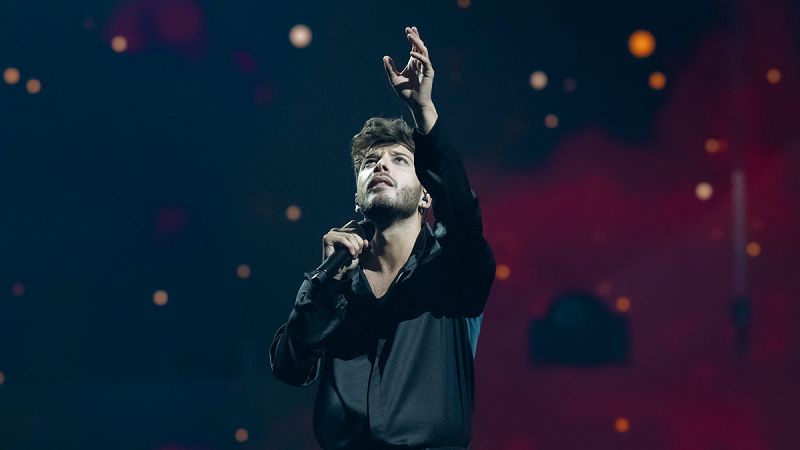 Eurovisin 2021 - Tercer pase de Blas Cant en su segundo ensayo