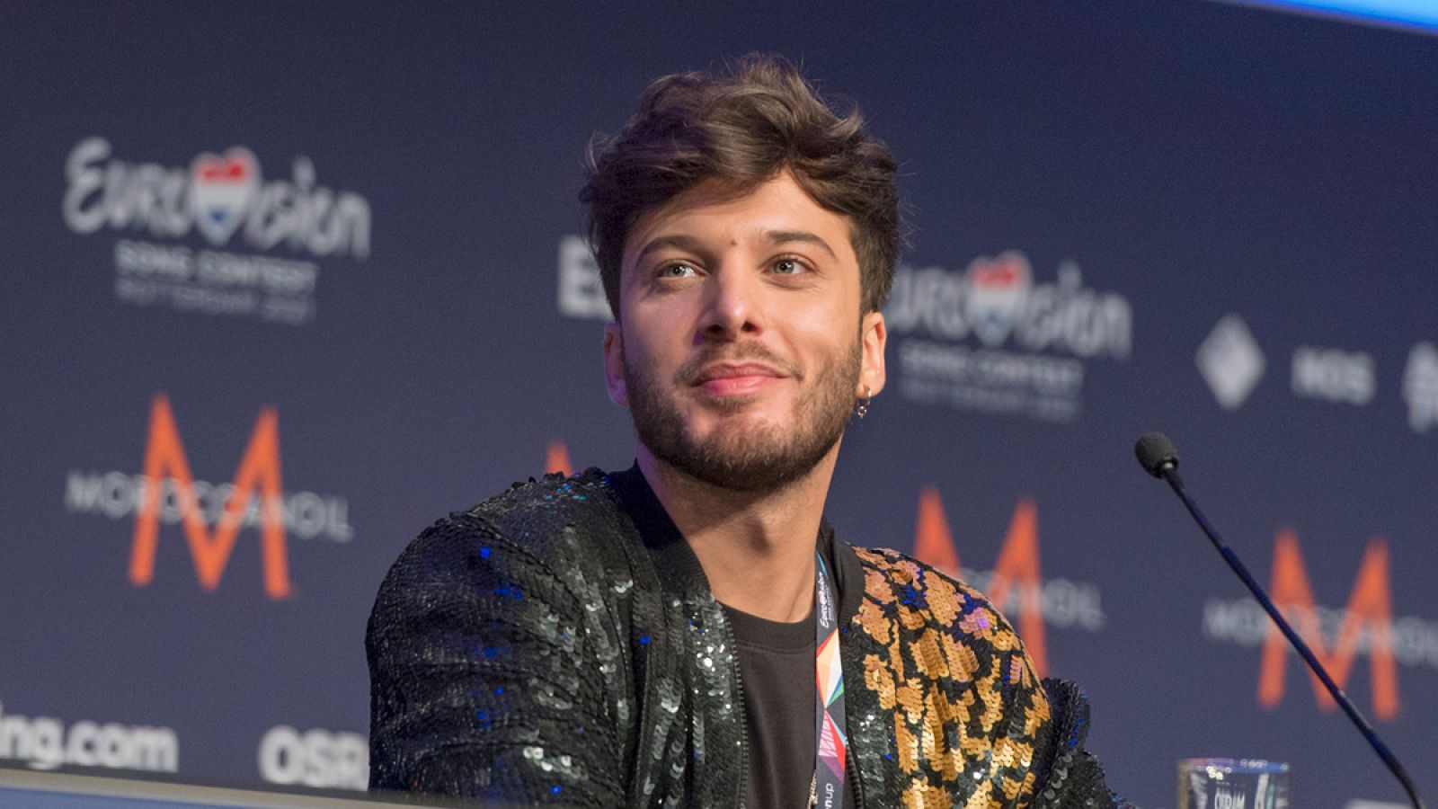 Eurovisión 2021 - Rueda de prensa de Blas Cantó tras el segundo ensayo