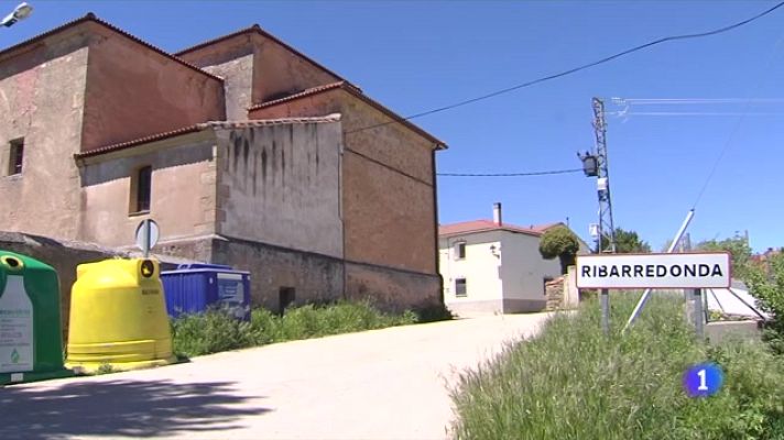 Telediario 1 - Primer pueblo vacunado en Castilla-La Mancha