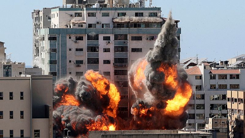 Nueva jornada de intercambio de bombardeos entre Israel y Hamás