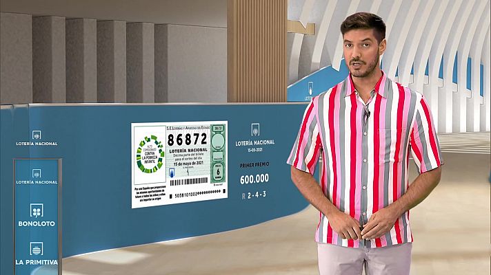 Loterías - Sorteo de la Lotería Nacional del 15/05/2021