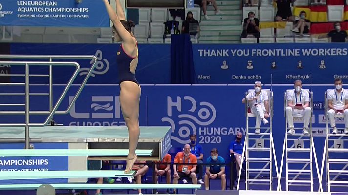 Campeonato de Europa. Preliminares 3 m femenino