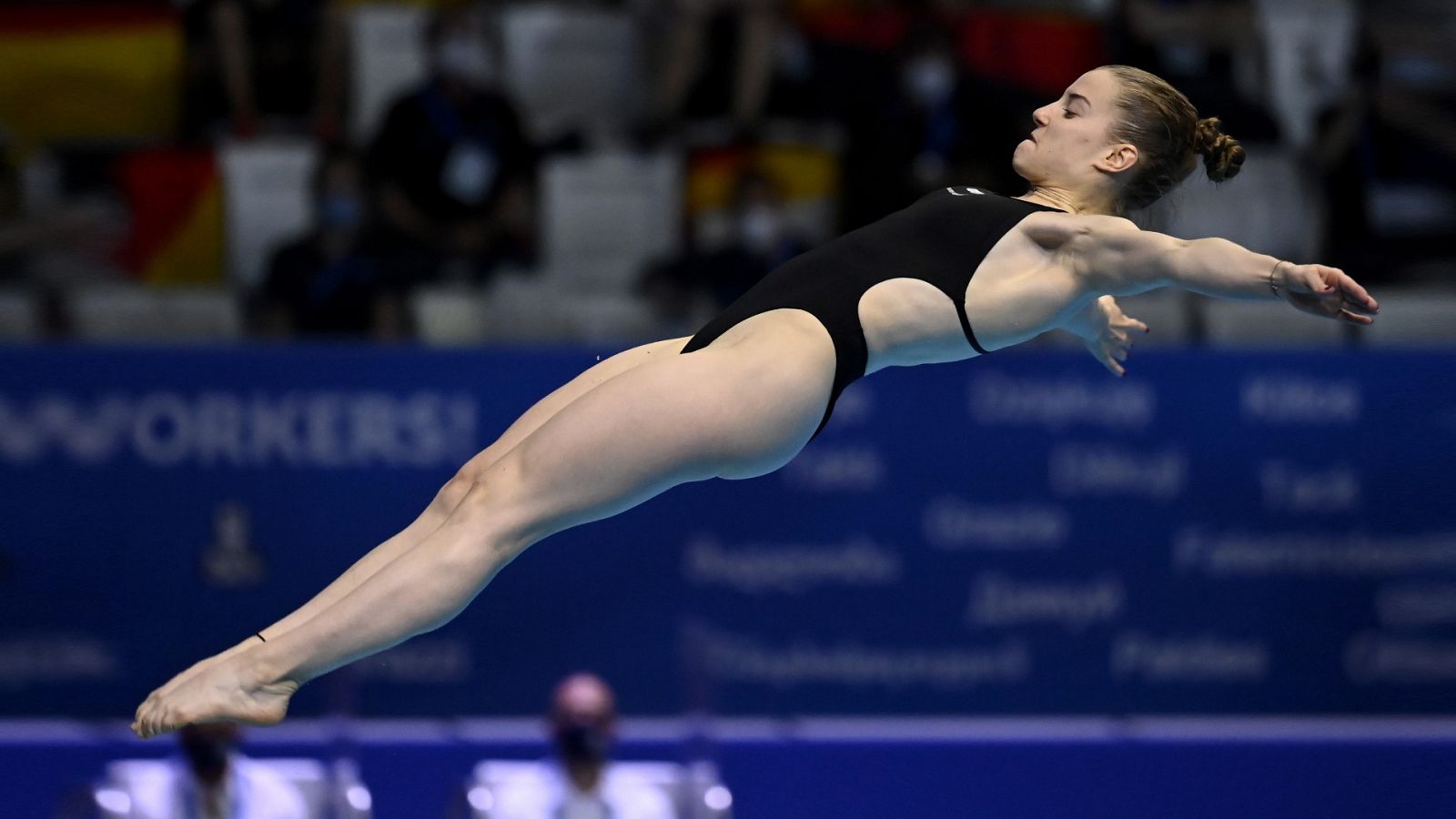 Natación Saltos - Campeonato de Europa. Final 3 m femenino