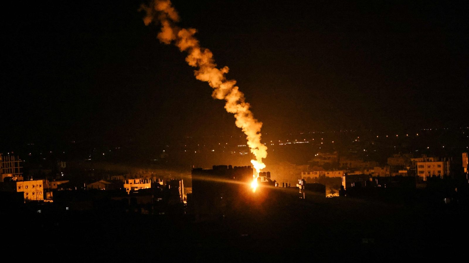 Israel bombardea la casa del jefe de Hamás en Gaza