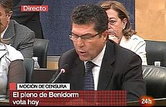 Ex alcalde de Benidorm: "La voluntad popular está siendo vulnerada"