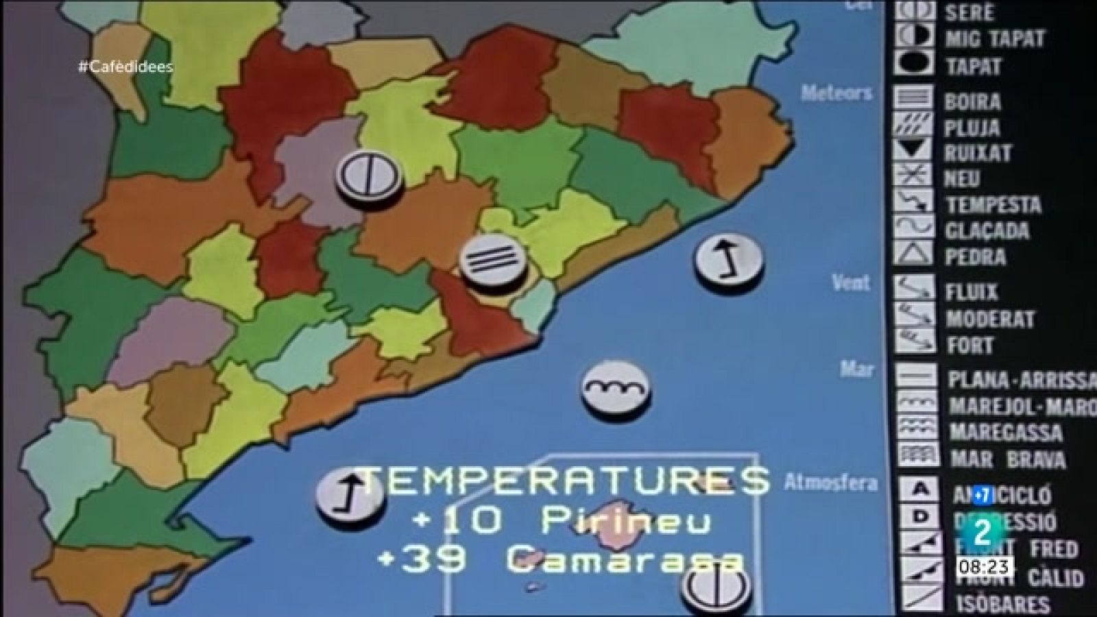 Cafè d'Idees -  Internet revoluciona la manera d'explicar el temps - Cafè d'idees | Veure