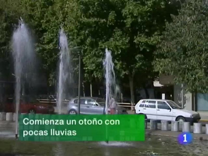  Noticias de Extremadura. Informativo Territorial de Extremadura. (22/09/09)