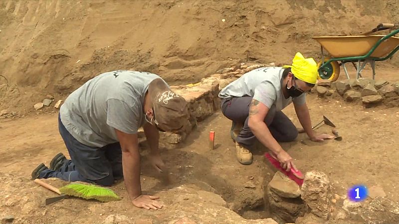 Obras en un supermercado sacan a la luz un yacimiento romano en Calella