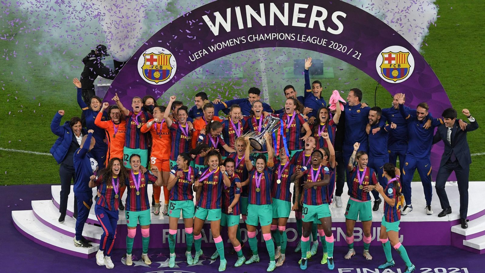 El Barça femenino hace historia al ganar su primera Champions