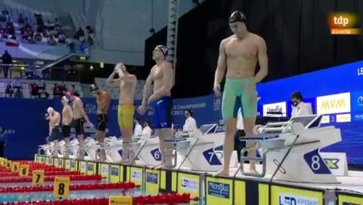 Natación - Kolesnikov, récord del mundo de 50 espalda