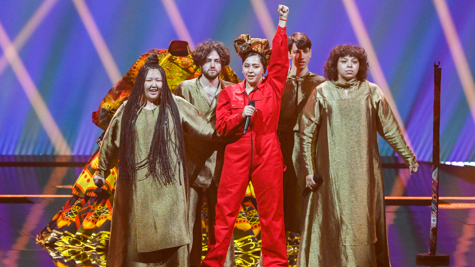Eurovisión 2021 - Minuto de Rusia en el ensayo general de la primera semifinal