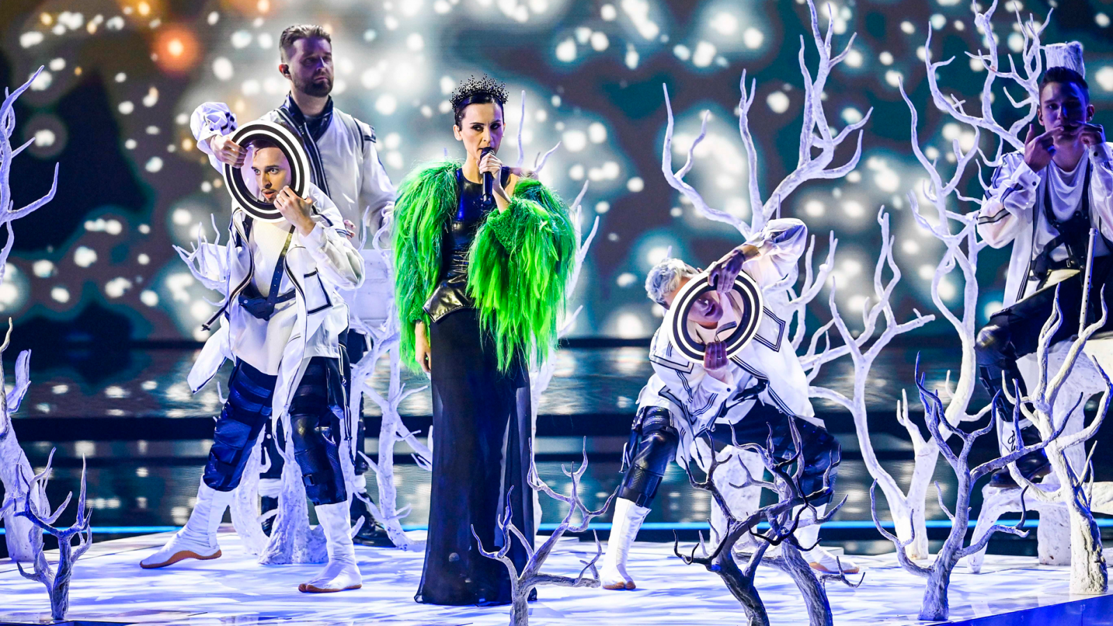 Eurovisión 2021 - Minuto de Ucrania en el ensayo general de la primera semifinal