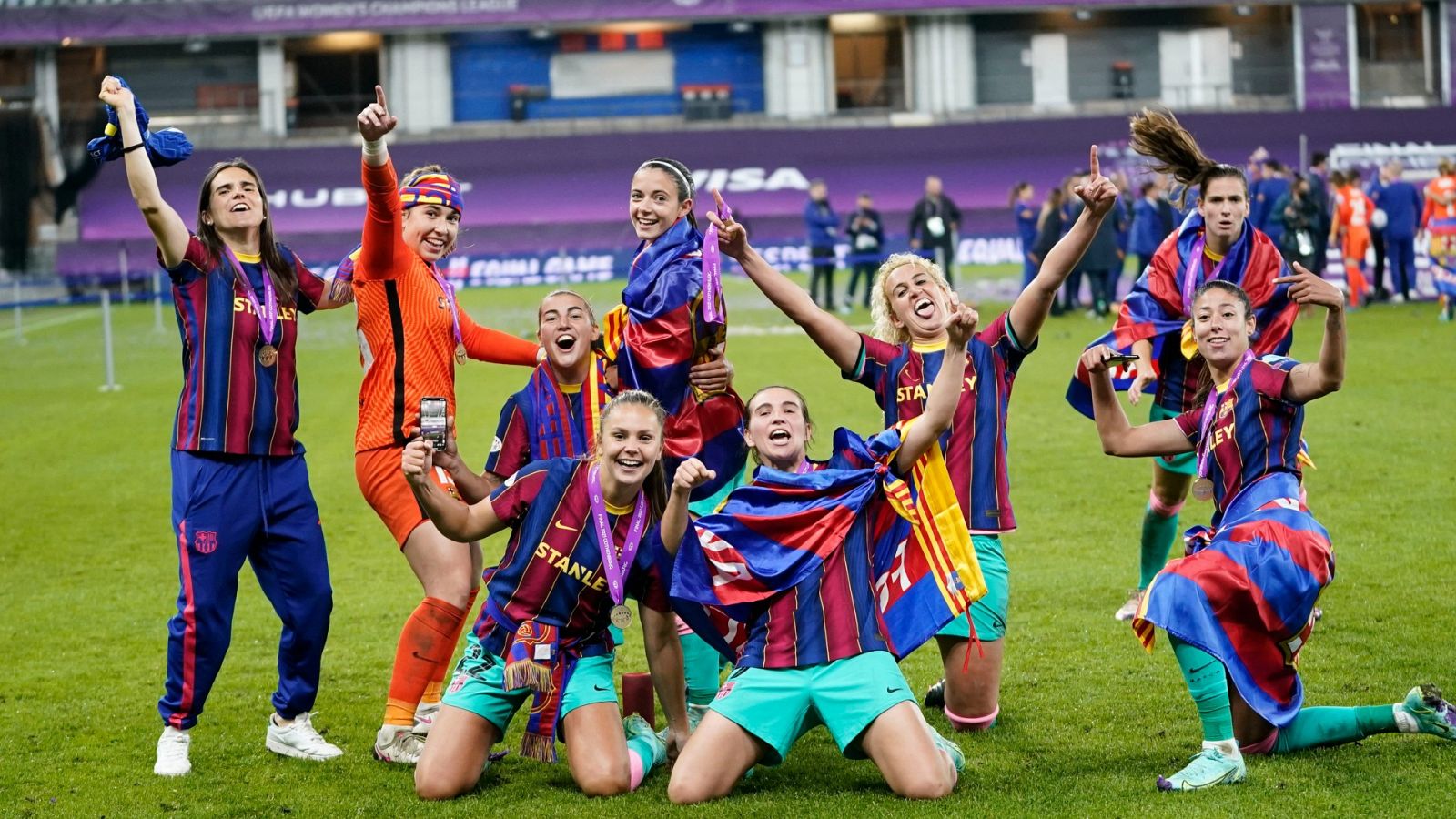 La Champions culé, último logro del fútbol femenino español