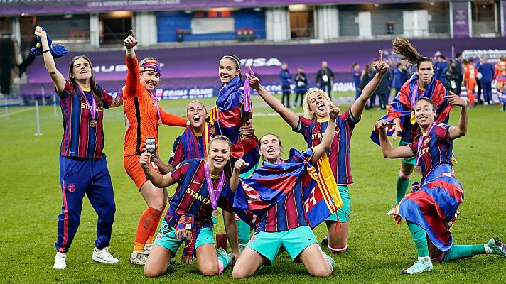 La Champions del Barça, último logro del fútbol femenino español
