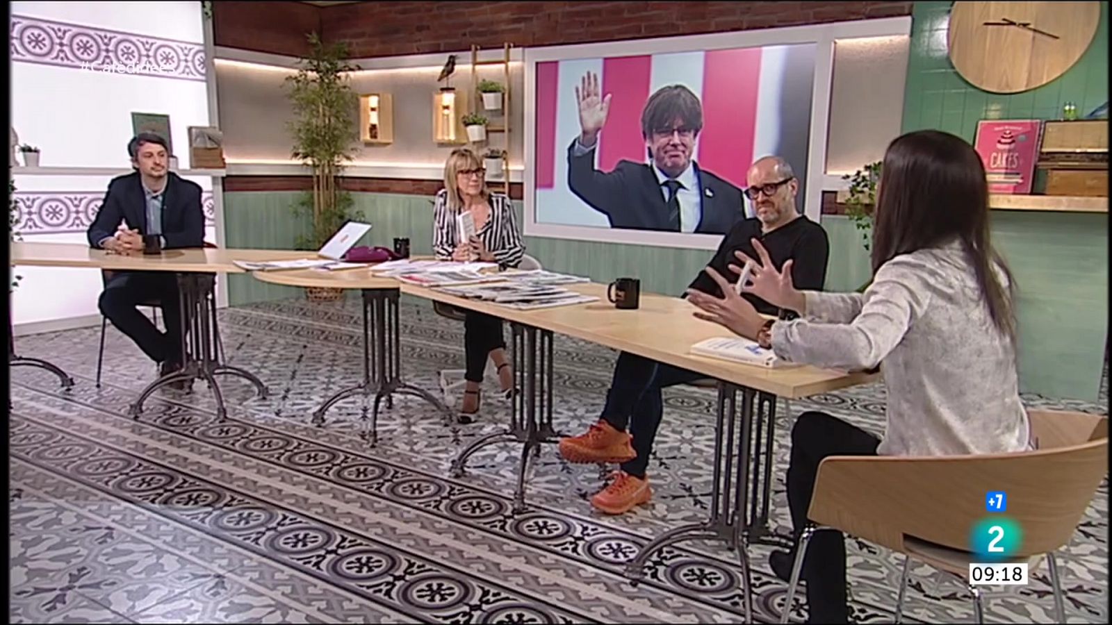 Cafè d'idees - Salvador Illa, Estefania Molina i Metges Sense Fronteres