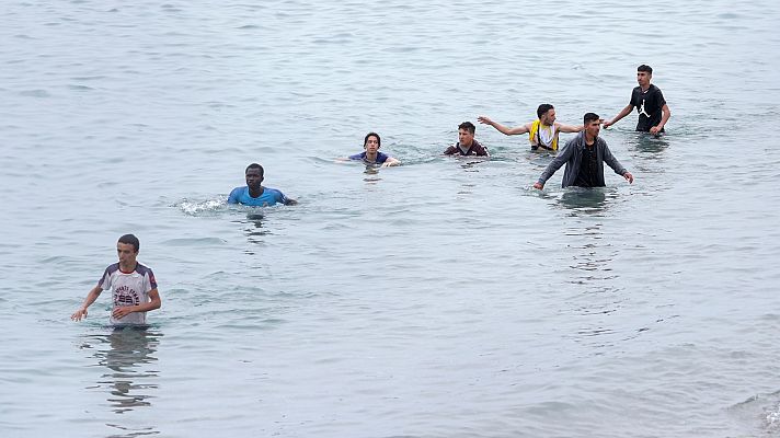 Las cosas claras - ¿Cuál es la ruta que están siguiendo los migrantes que llegan a Ceuta?