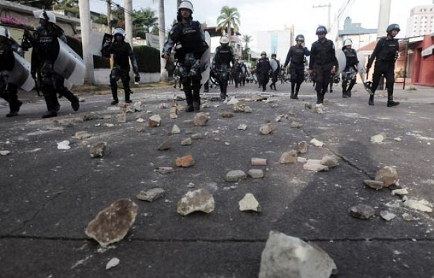  - Disturbios en Tegucigalpa