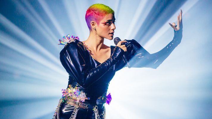 Eurovisión - Australia: Montaigne canta "Technicolour" en la semifinal