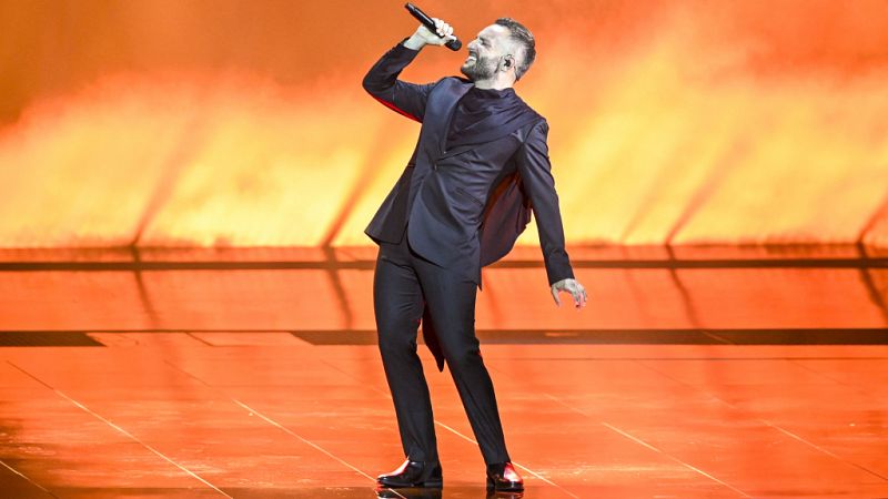 Eurovisión 2021 - Macedonia del Norte: Vasil canta "Here I stand" en la primera semifinal