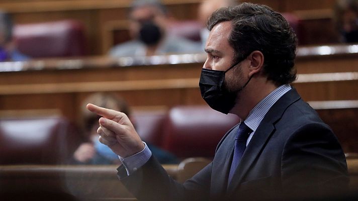 Informativo 24h - Vox achaca la "invasión" de Ceuta a "debilidad" del Gobierno y Calvo pide apoyo al Ejecutivo "legítimo y constitucional"