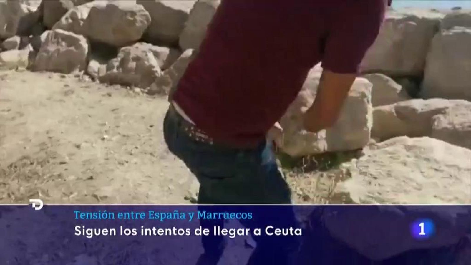 Corte TD cruzando frontera Tarajal | Ver