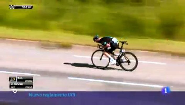 Telediario 1 - Las nuevas normas de la UCI no gustan en el pelotón