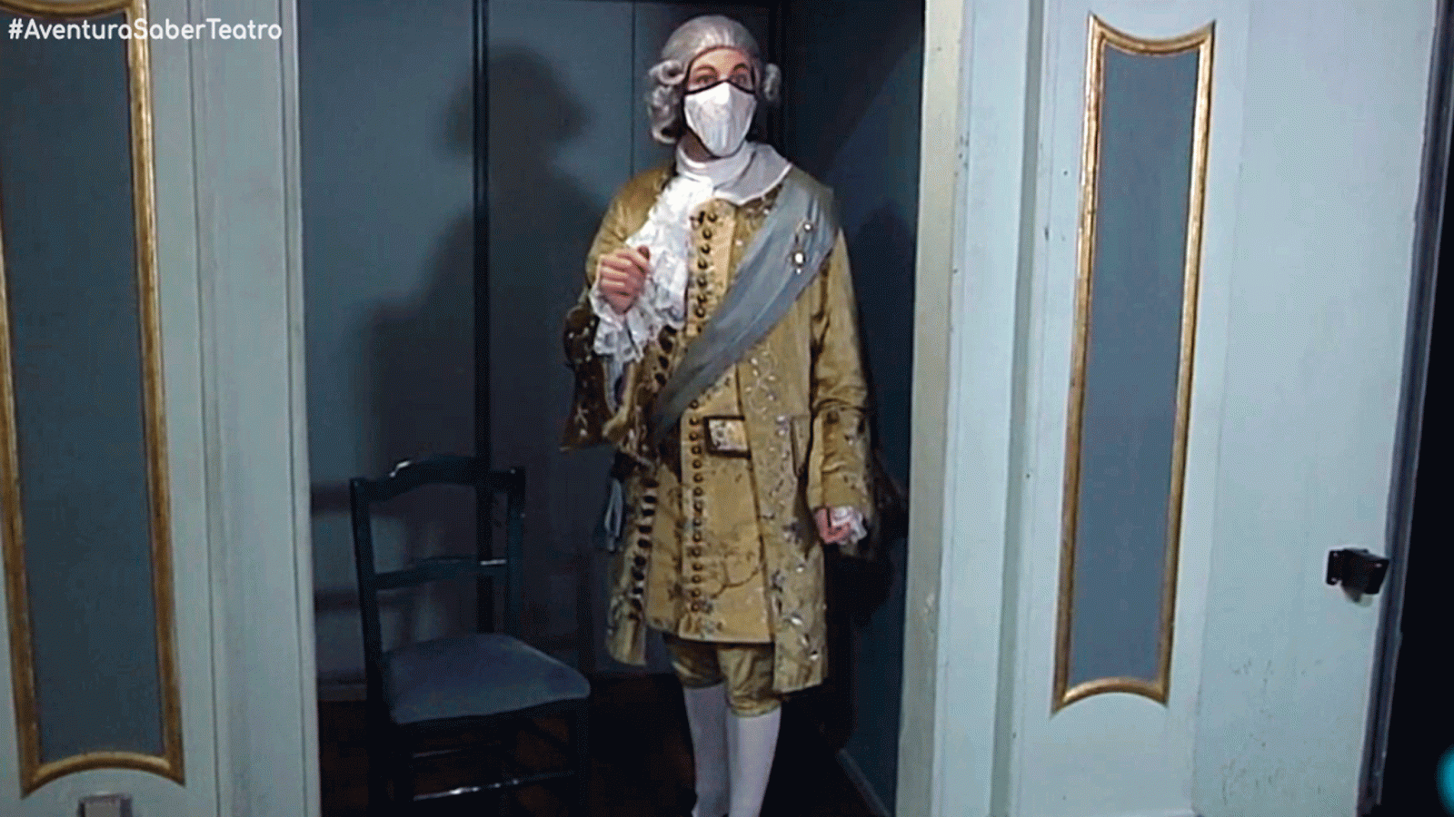 La aventura del saber Visita Teatralizada Real Coliseo Carlos III danza teatro música #AventuraSaberTeatro