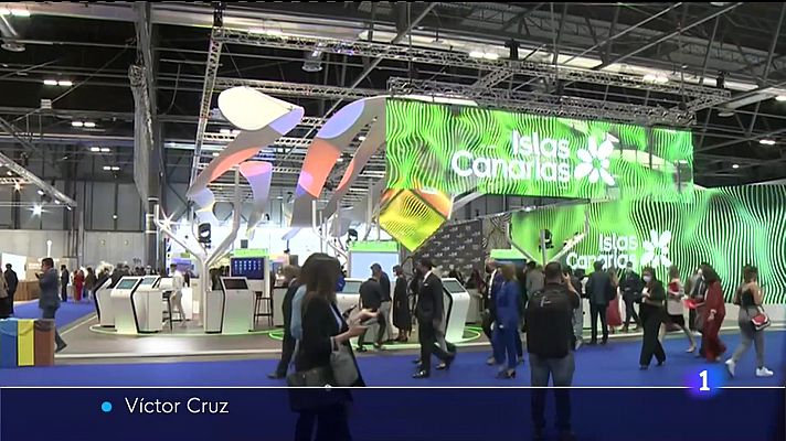 Telecanarias - Recuperar el 70% del turismo de 2019 objetivo de Canarias en Fitur