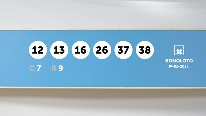 SELAE - Sorteo de la Lotería Bonoloto del 19/05/2021