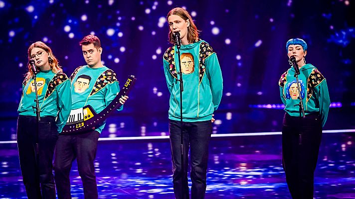 Eurovisión - Minuto de Islandia en el ensayo general de la semifinal