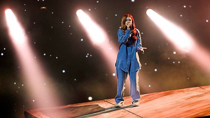 Minuto de Bulgaria en el ensayo general de la semifinal