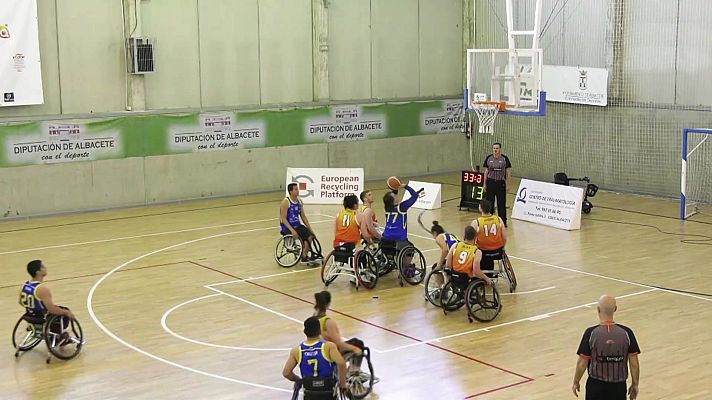 Baloncesto en silla de ruedas - Liga BSR División de Honor. Resumen jornada 21