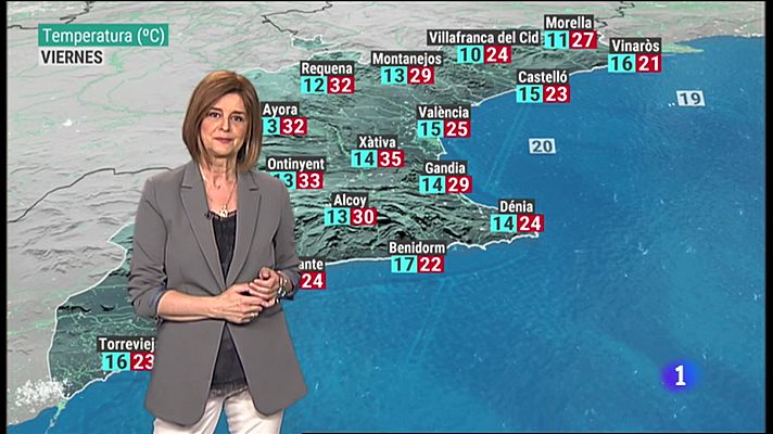 El tiempo en la Comunitat Valenciana - 20/05/21