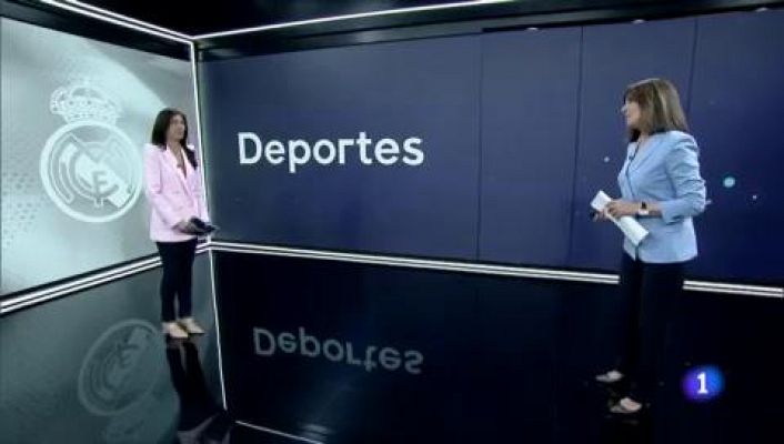 Telediario 1 - Sergio Ramos reaparece tras su lesión y quiere negociar su continuidad en el Madrid