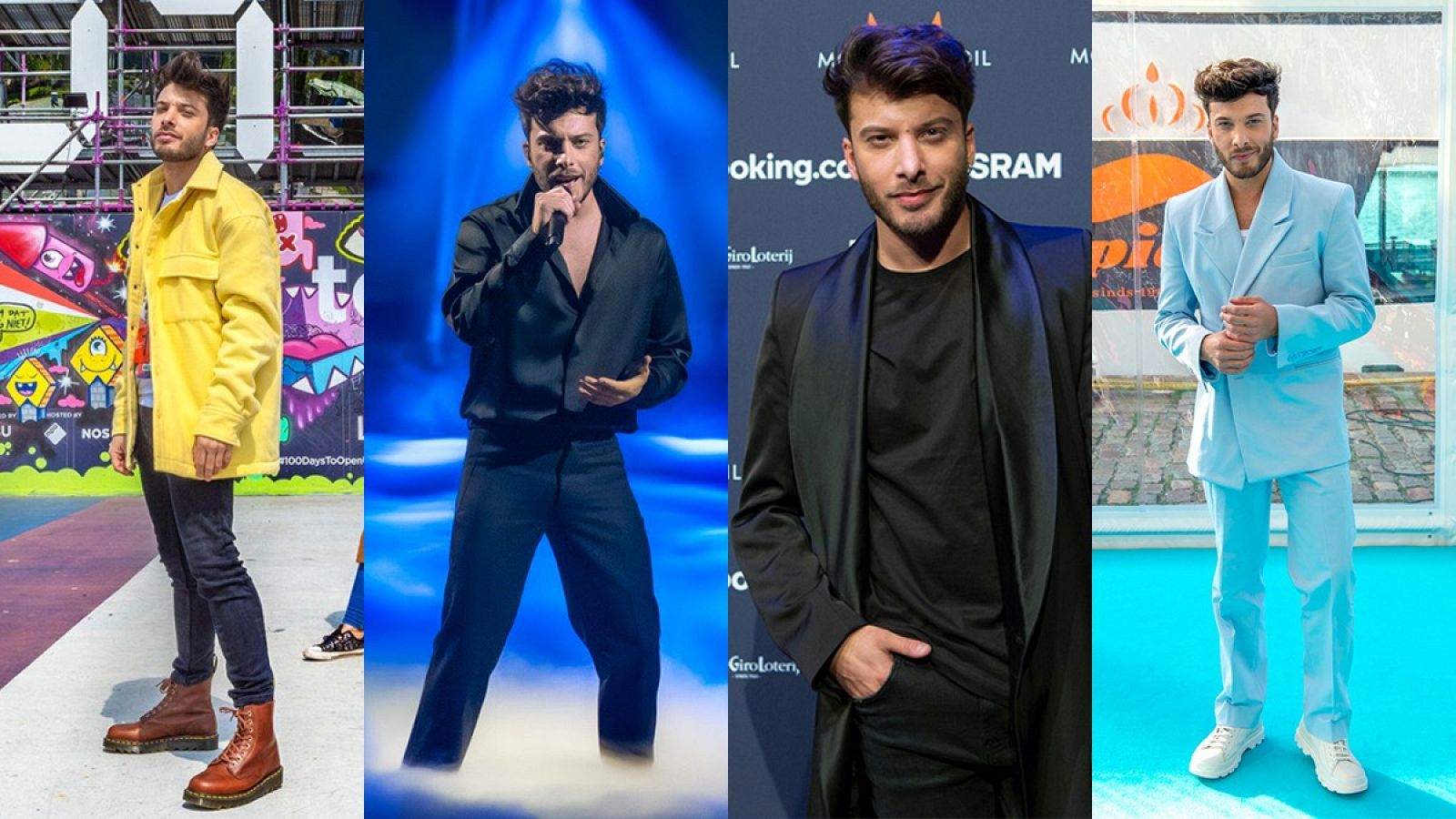 Eurovisión 2021 - Las claves del estilismo de Blas Cantó