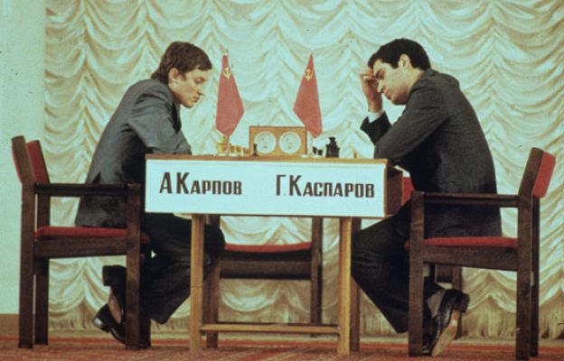 El duelo Karpov-Kasparov