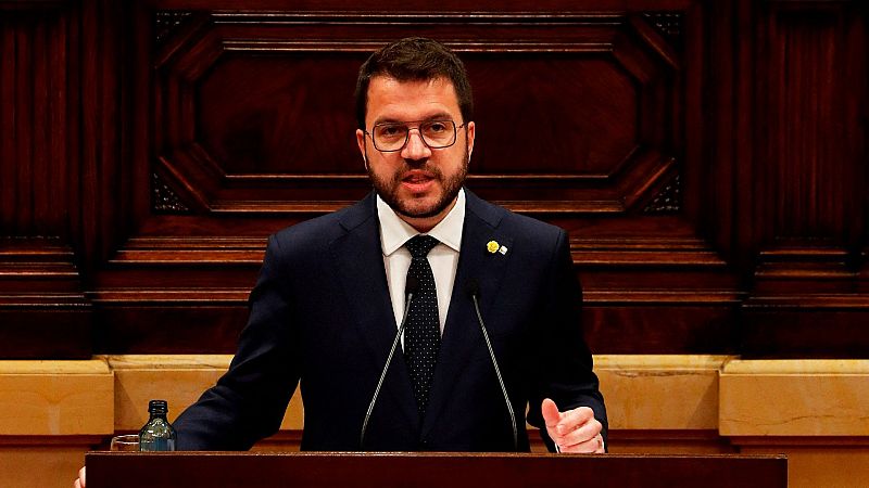 Aragonès ofrece un Govern con "energías renovadas" y se propone "culminar la independencia"
