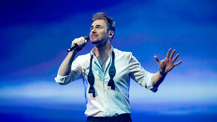 Estonia: Uku Suviste canta "The lucky one" en la semifinal