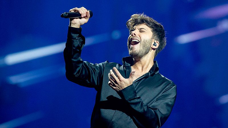 Eurovisión 2021 - Minuto de España: Blas Cantó canta "Voy a quedarme" en la segunda semifinal