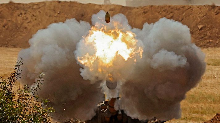 Telediario 1 - Israel y Hamás aprueban un alto el fuego tras 11 días de bombardeos