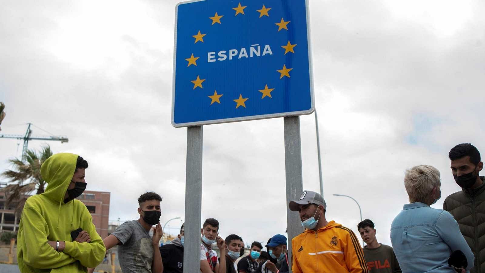 Más de 6.500 migrantes de los que entraron en Ceuta han regresado ya a Marruecos